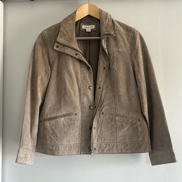 Coldwater Creek Jackets & Blazers - NWOT Coldwater Creek Suede Jacket